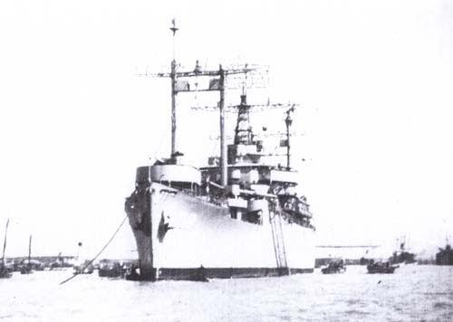 USS Estes 1945